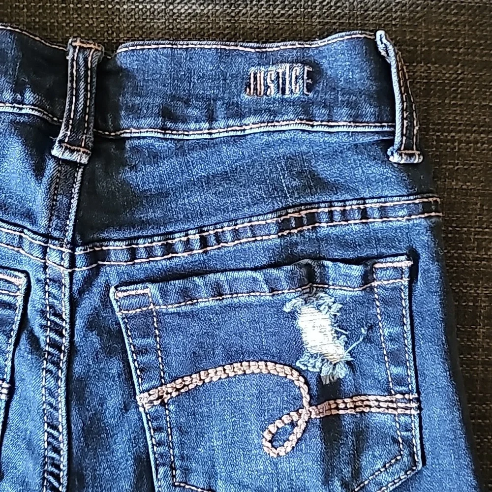 Justice Jean Shorts Size 12 Slim